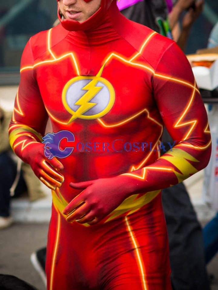 New 52 The Flash Sexy Catsuit Halloween Costumes